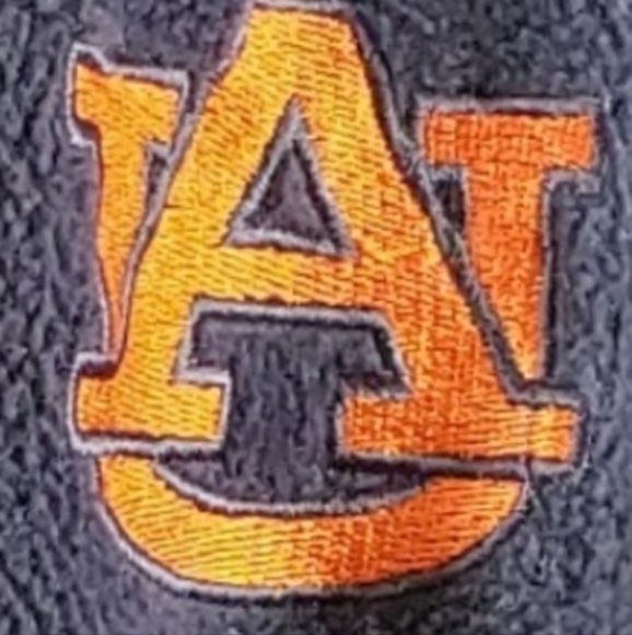 South Bay Large AU Auburn University Fleece Zip Up Jacket Large War Eagle Unisex - Picture 4 of 8